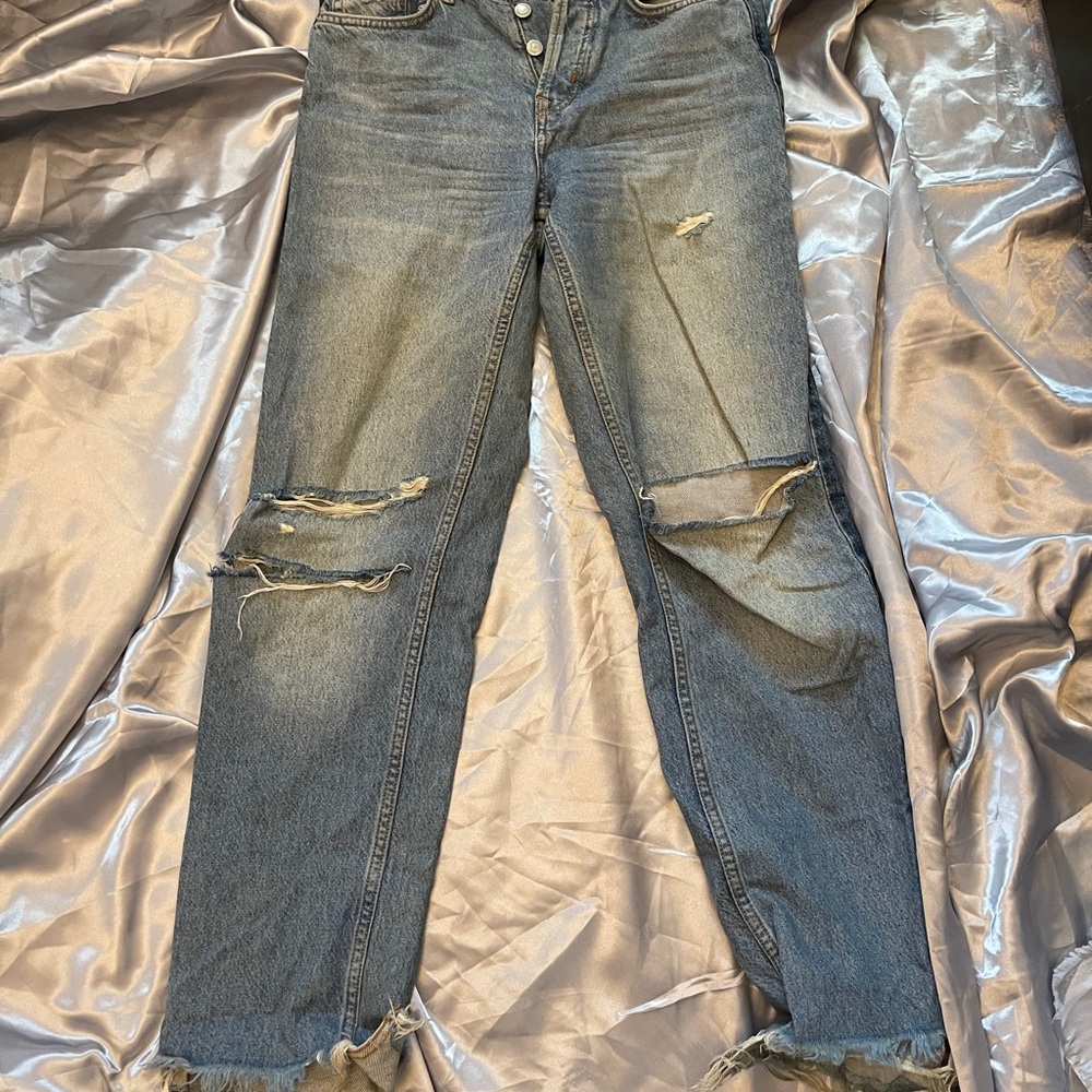 High-waisted MOM Jeans
